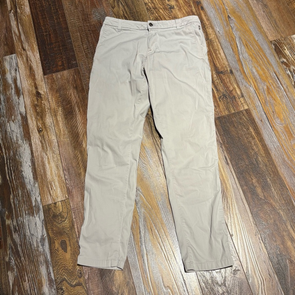 Birddogs Pants Mens 32x32 Stretch Light Tan Chinos Straight Leg